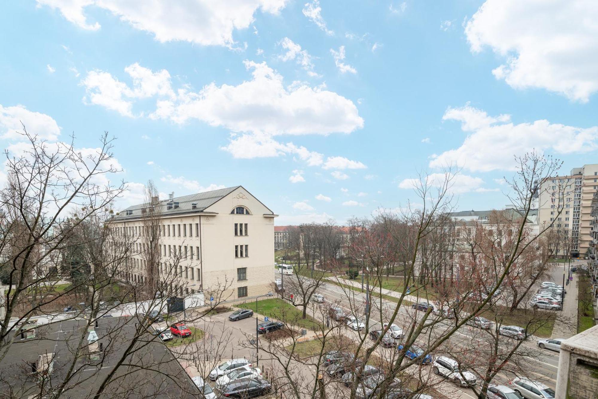 Krasinski Garden Comfort Apartment Warschau Exterior foto